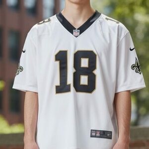 Nike New Orleans Saints Spencer Rattler 18 Jersey NWT Small
